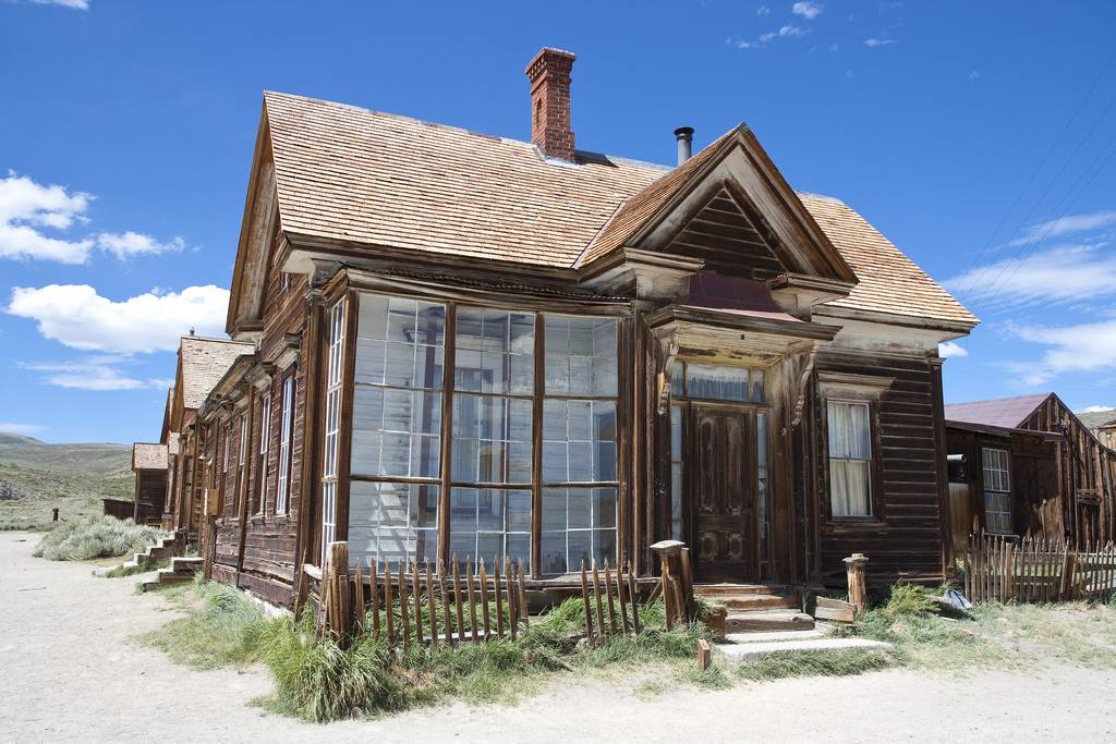 Ein Haus im Bodie State Park<br/>Quelle: Jim Bahn auf Flickr